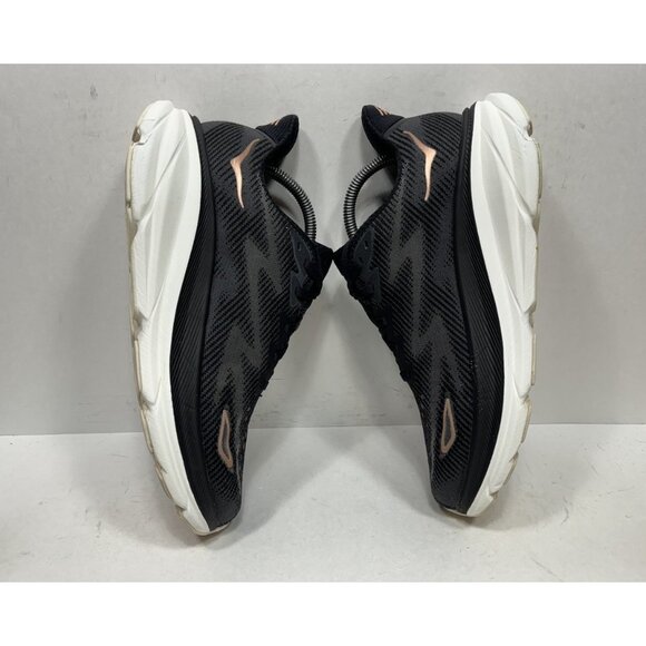 Hoka One One Clifton 9 1132211 BRGL Black Running Shoes Sneaker Womens Size 8 D - Picture 5 of 9